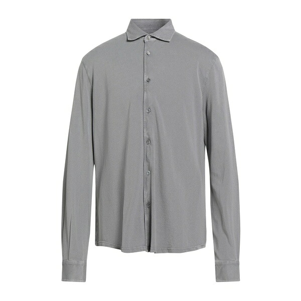 【送料無料】 フェデーリ メンズ シャツ トップス Shirts Grey｜asty