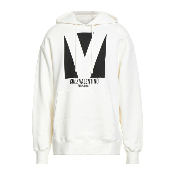 【送料無料】 ヴァレンティノ ガラヴァーニ メンズ パーカー・スウェットシャツ アウター Sweatshirts White
