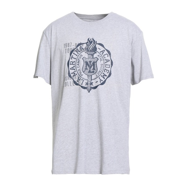 【送料無料】 ラ マルティーナ メンズ Tシャツ トップス T-shirts Grey 9,235円