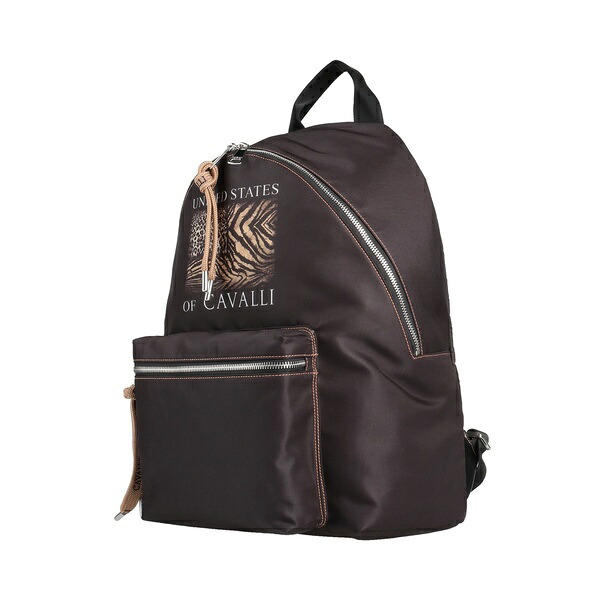 【送料無料】 ロベルトカヴァリ メンズ バックパック・リュックサック バッグ Backpacks Black
