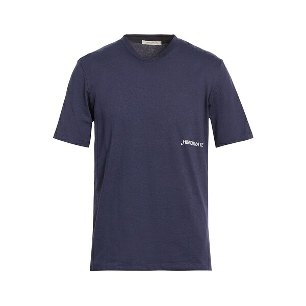 【貨物輸送無料】 ヒノミネイト メンズ プルオーバー トップス T-shirts Blue
