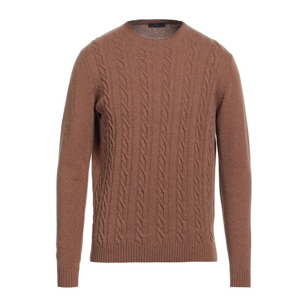 【送料無料】 フェランテ メンズ ニット\u0026セーター アウター Sweaters Beige