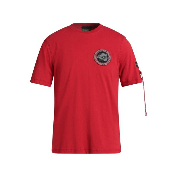 【送料無料】 アエロナウティカ ミリターレ メンズ Tシャツ トップス T-shirts Red