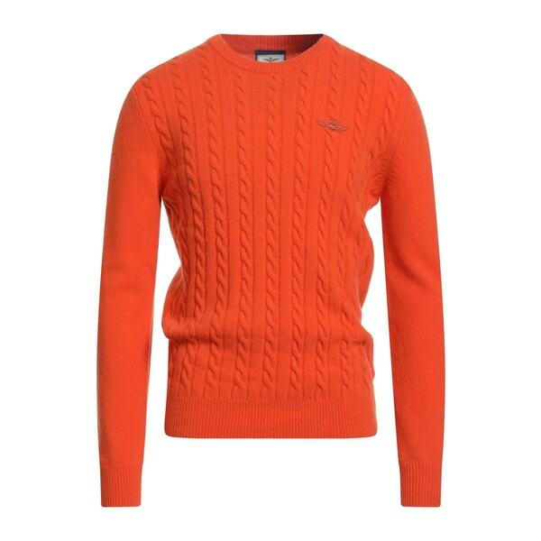 【送料無料】 アエロナウティカ ミリターレ メンズ ニット&セーター アウター Sweaters Orange 25,776円