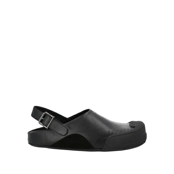 【送料無料】 マルニ メンズ サンダル シューズ Mules & Clogs Black