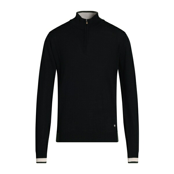 【貨物輸送無料】 マニュエル リッツ メンズ 編み物\u0026プルオーバー アウター Sweaters Black
