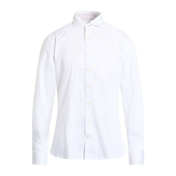 【送料無料】 ハケット メンズ シャツ トップス Shirts White