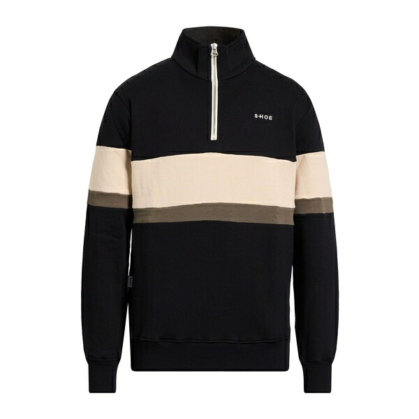 【貨物輸送無料】 シュー メンズ パーカー・スウェットシャツ アウター Sweatshirts Black トップス-メンズファッション-パーカー
