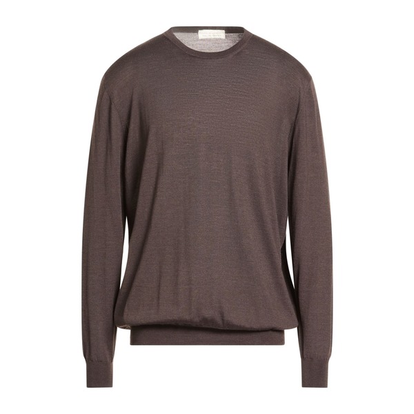 【貨物輸送無料】 フィリッポ デ ラウレンティス メンズ 編み物\u0026プルオーバー アウター Sweaters Brown