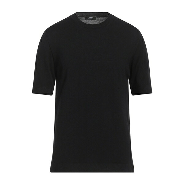【貨物輸送無料】 アルファス テューディオ メンズ 編み物\u0026スウェーター アウター Sweaters Black