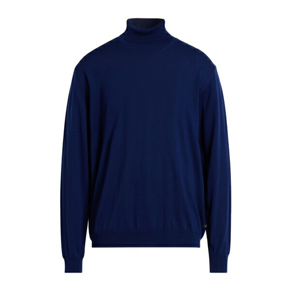 【貨物輸送無料】 フェランテ メンズ 編み物\u0026スウェーター アウター Turtlenecks Blue