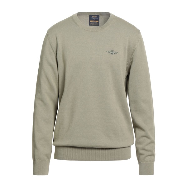 【貨物輸送無料】 アエロナウティカ ミリターレ メンズ 編み物\u0026プルオーバー アウター Sweaters Green