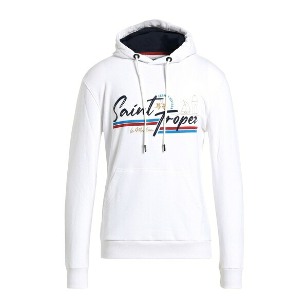 【送料無料】 ラ マルティーナ メンズ パーカー・スウェットシャツ アウター Sweatshirts White