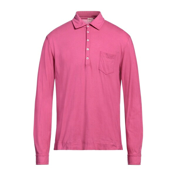 【送料無料】 マッシモ アルバ メンズ Tシャツ トップス Polo shirts Pink