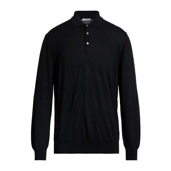 【貨物輸送無料】 ジョフェラーリ メンズ 編み物\u0026スウェーター アウター Sweaters Black