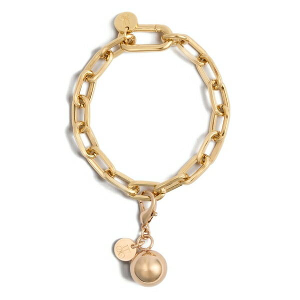 ラ・ダブル・ジェイ レディース ネックレス・チョーカー・ペンダントトップ アクセサリー Orb branded charm Gold｜asty