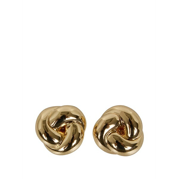 セルフ・ポートレイト レディース ピアス＆イヤリング アクセサリー Knot-detail earrings Gold｜asty