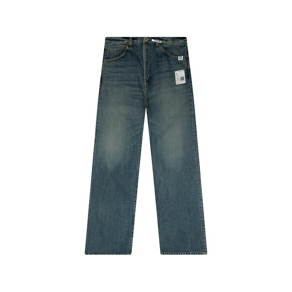 ミハラヤスヒロ メンズ デニムパンツ ボトムス Flare tapered jeans Blue|asty