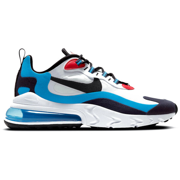 Nike ナイキ メンズ スニーカー 【Nike Air Max 270 React Photo Blue University Red】 サイズ US_11(29.0cm) White/Photo Blue-University Red｜asty