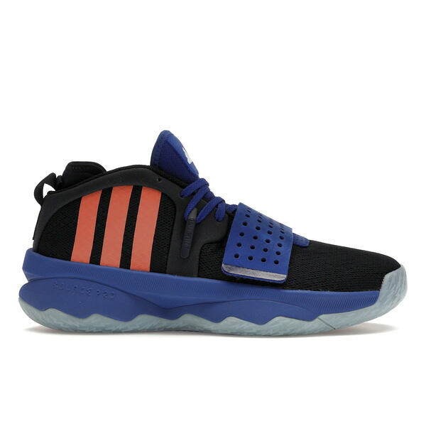 adidas アディダス メンズ スニーカー 【adidas Dame 8 EXTPLY Legend Ink Coral Fusion】 サイズ US_8.5(26.5cm) Legend Ink/Semi Coral Fusion/Core Black｜asty