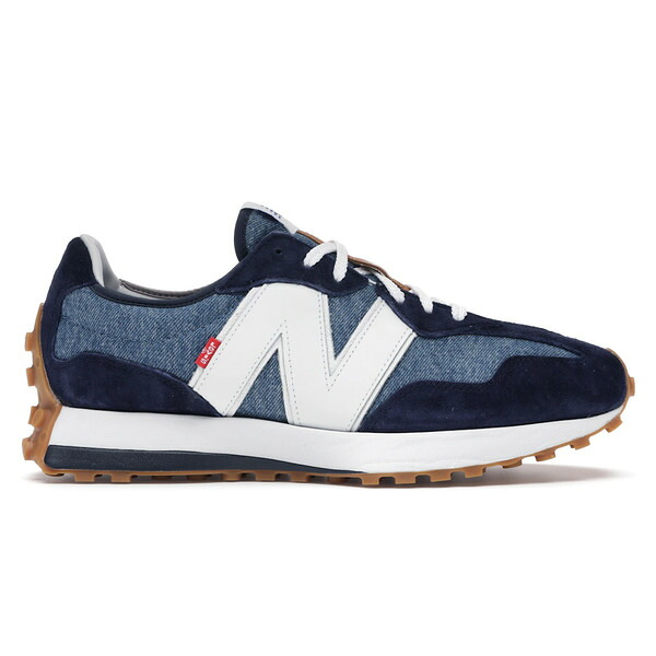 New Balance ニューバランス メンズ スニーカー 【New Balance 327 Levi's Navy】 サイズ US_10.5(28.5cm) Navy/White｜asty