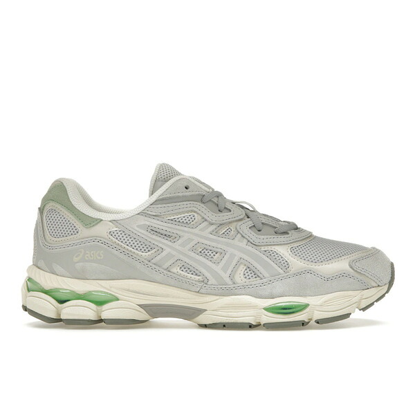 ASICS アシックス メンズ スニーカー 【ASICS Gel-NYC Cloud Grey Green】 サイズ US_12(30.0cm) Cloud Grey/Cloud Grey｜asty