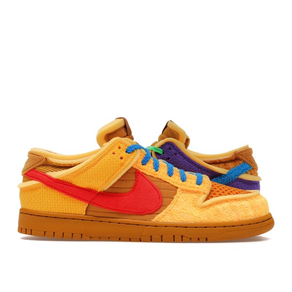 Nike ナイキ メンズ スニーカー 【Nike Dunk Low Cactus Plant Flea Market Swamp Sponge Psychic Purple】 サイズ US_8(26.0cm) Psychic Purple/Photo Blue/Gold Suede｜asty