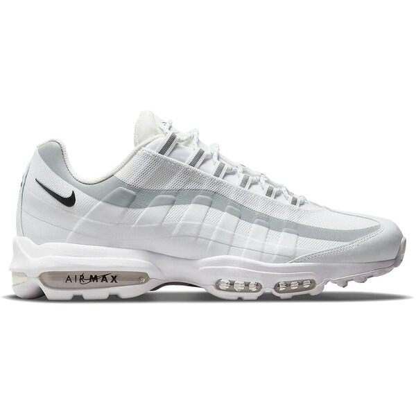Nike ナイキ メンズ スニーカー  【Nike Air Max 95 Ultra White Reflective】  大いさ US_8.5(26.5珊) White/Black/Wolf Grey スニーカー-靴