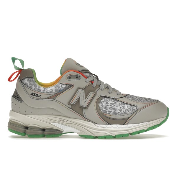 New Balance ニューバランス メンズ スニーカー  【New Balance 2002R GANNI Rain Cloud】  サイズ US_7(25.0cm) Rain Cloud/Island Green