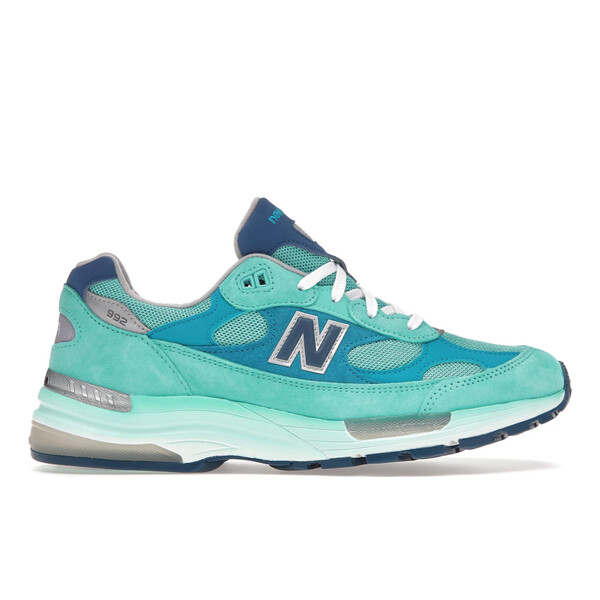 New Balance ニュー平衡にする メンズ スニーカー  【New Balance 992 MiUSA Blue Silver Metallic】  大きさ US_11(29.0糎) Blue/Silver Metallic