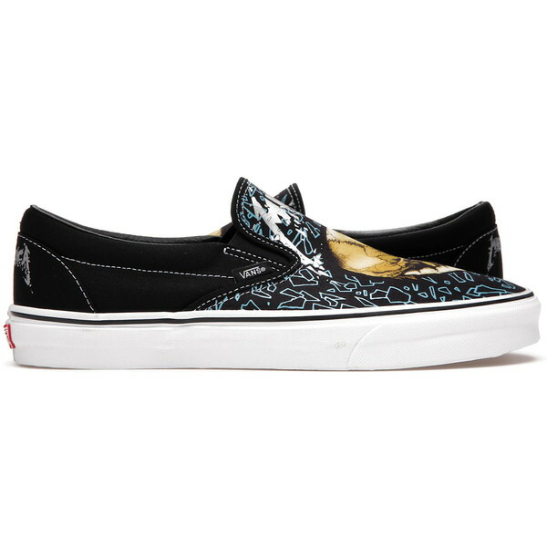 Vans バンズ メンズ スニーカー 【Vans Classic Slip-On Metallica The Black Album 30th Anniversary】 サイズ US_9.5(27.5cm) Black/White/Multi-Color画像