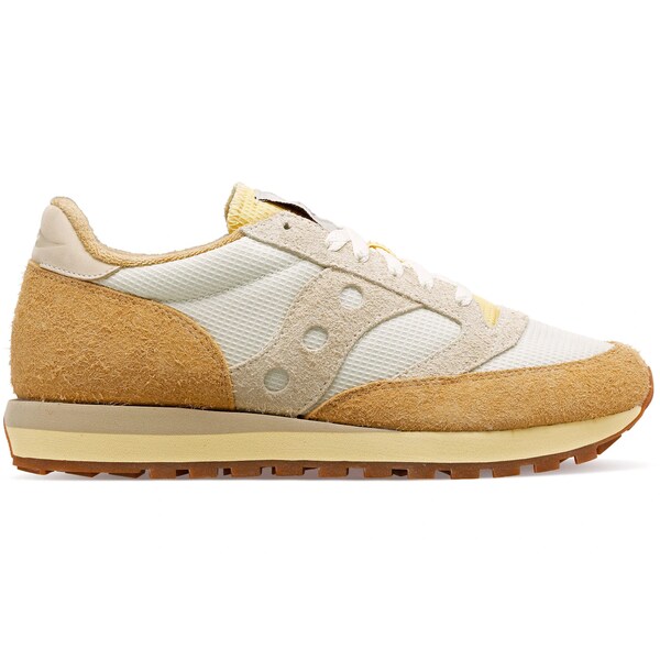 Saucony サッカニー メンズ スニーカー 【Saucony Jazz 81 Colour Plus Companie】 サイズ US_12(30.0cm) White/Tan-Gum｜asty