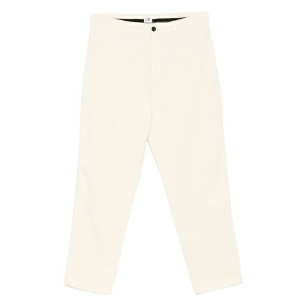 シーピーカンパニー メンズ カジュアルパンツ ボトムス Stretch-cotton trousers Yellow|asty