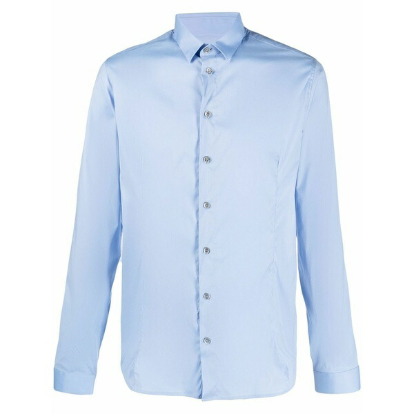 パトリツィア ペペ メンズ プルオーバー トップス Slim-fit shirt Blue