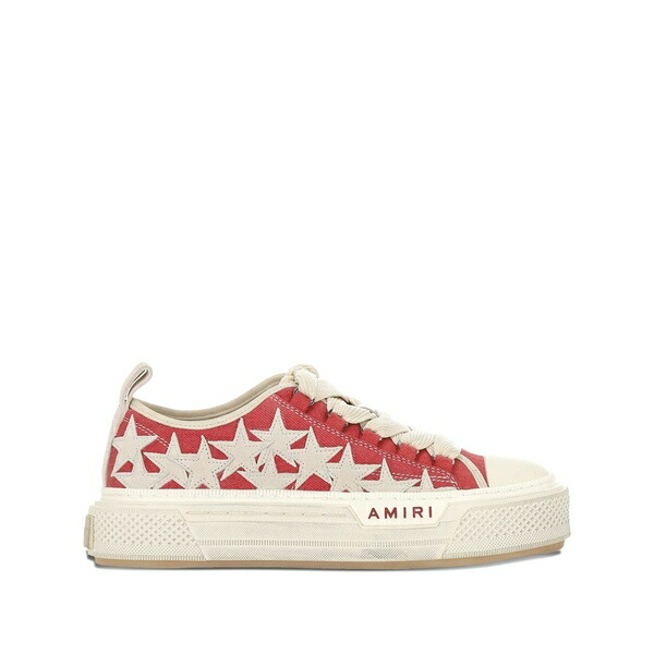 アミリ メンズ スニーカー シューズ Stars court platform sneakers Red メンズ靴-スニーカー