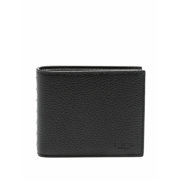 ヴァレンティノ ガラヴァーニ メンズ 財布 アクセサリー Rockstud leather wallet Black｜asty