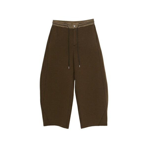 サカイ メンズ カジュアルパンツ ボトムス Drawstring trousers Brown|asty