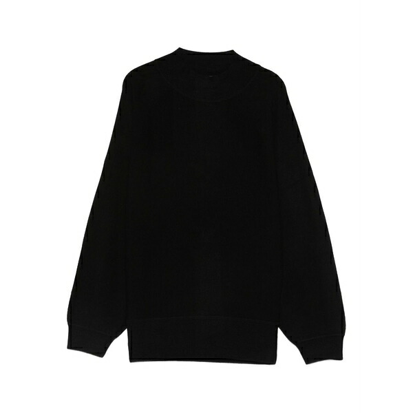 ルイーザ ケラーノ レディース ニット&セーター アウター Ribbed knitted sweater Black｜asty
