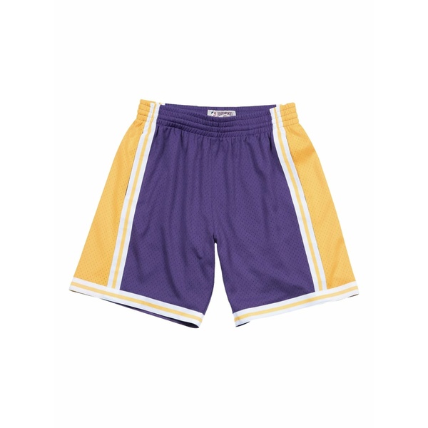 ミッチェル&ネス メンズ カジュアルパンツ ボトムス X nba la lakers 84-85 swingman road shorts Purple｜asty