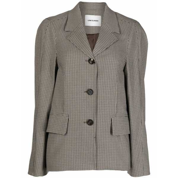 ロウ クラシック レディース ジャケット＆ブルゾン アウター Oversized check blazer Multicolour｜asty