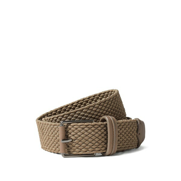 ゼニア メンズ 三尺帯 付属物 Woven belt Neutrals