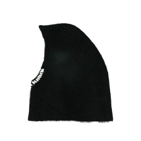 ボン犀 メンズ かぶり笠 付属品 Black balaclava Black