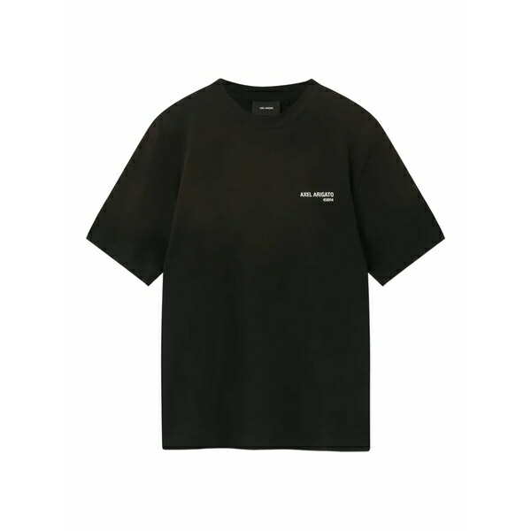 アクセルアリガト メンズ Tシャツ トップス Logo-print t-shirt Black