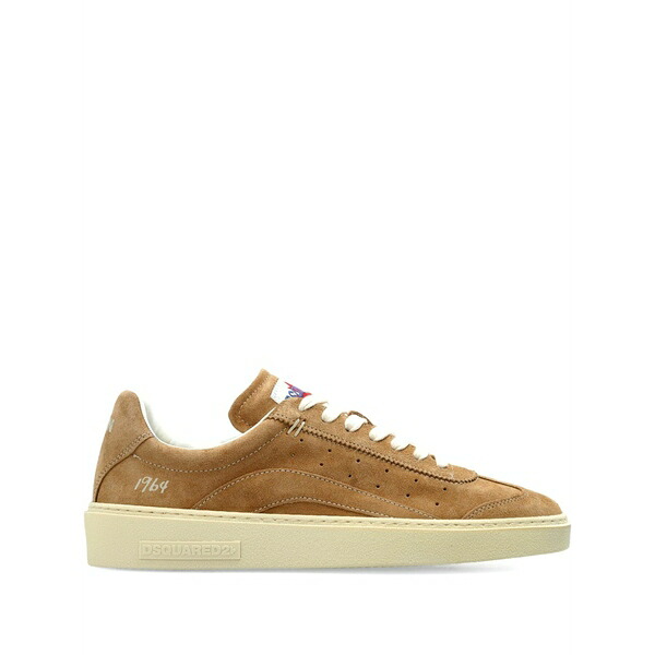 ディースクエアード レディース スニーカー シューズ Perforated suede sneakers Brown｜asty