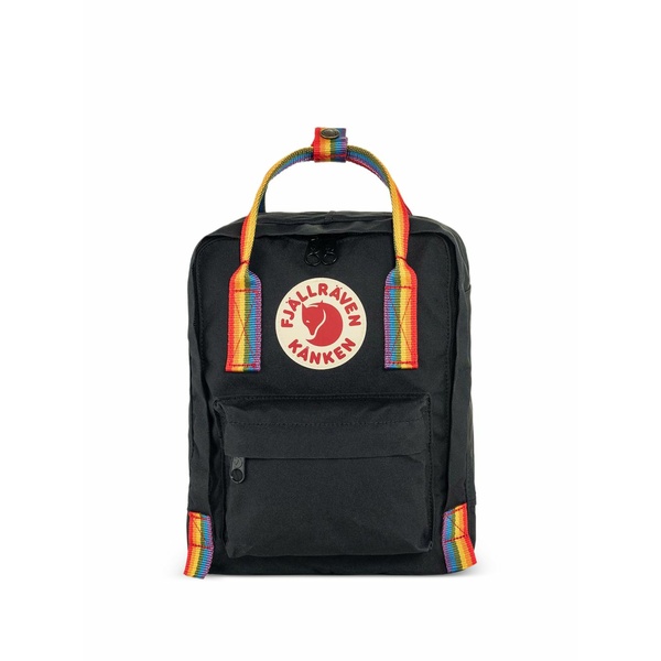 フェールラーベン レディース バックパック・リュックサック バッグ Rainbow-strap backpack Black｜asty