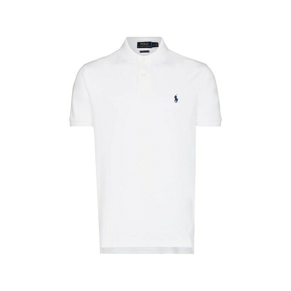 ラルフローレン メンズ スポーツシャツ トップス Logo-detail polo shirt White トップス-ポロシャツ