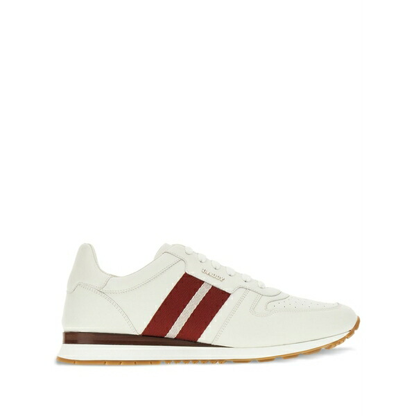 バリー メンズ スニーカー シューズ Leather sneakers Neutrals｜asty