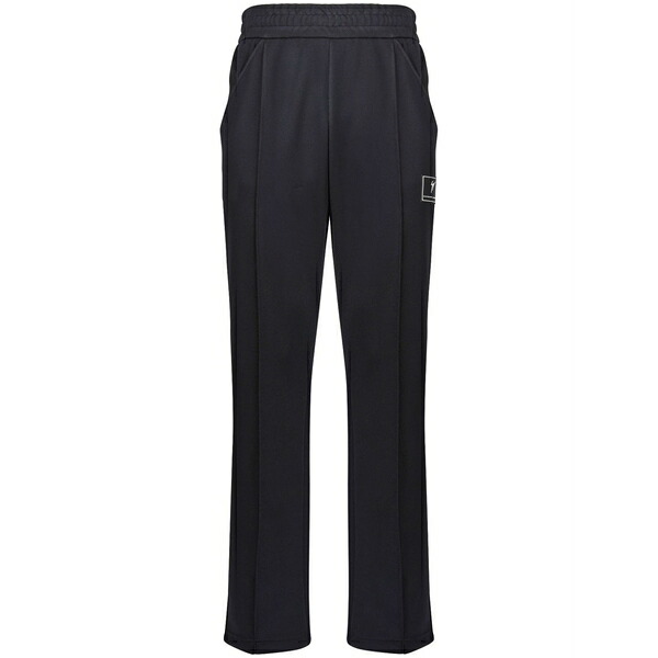 ジュゼッペザノッティ メンズ カジュアルパンツ ボトムス Lr-43 cotton track shorts Black|asty