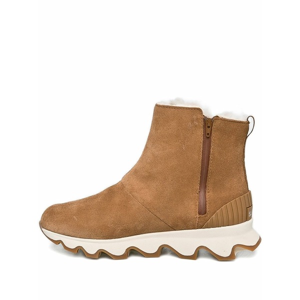 ソレル レディース ブーツ シューズ Kinetic芒聞 suede sneaker boots Brown|asty