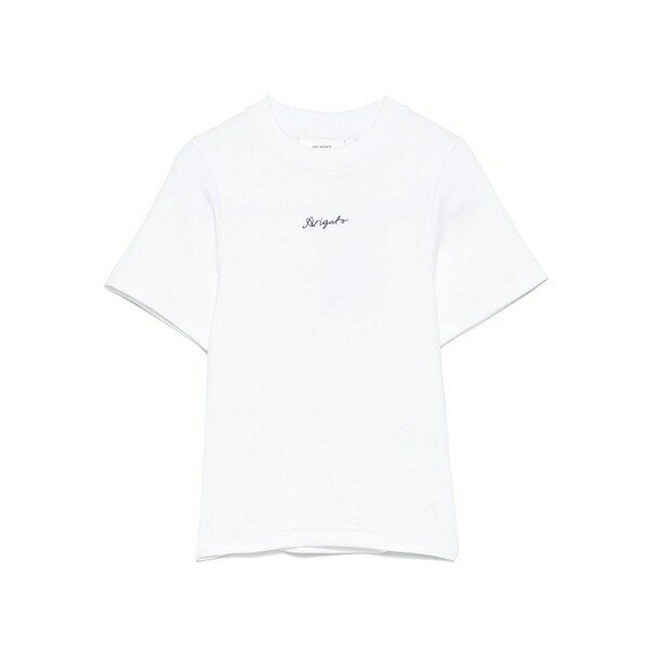 アクセルアリガト レディース Tシャツ トップス Stretch-cotton t-shirt White｜asty